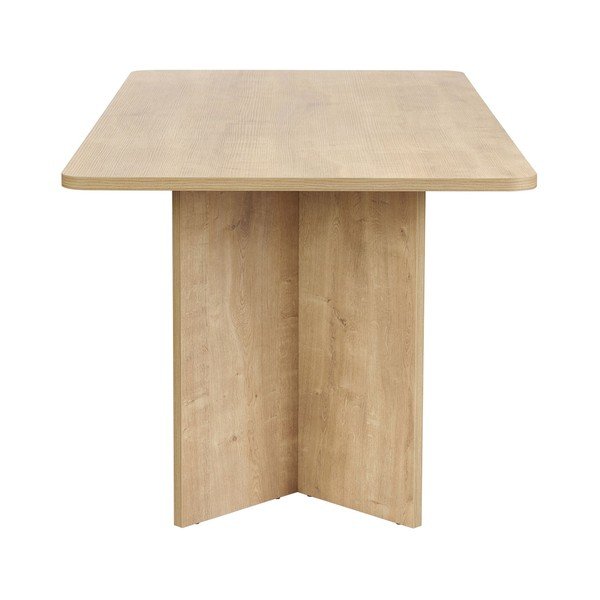 Jedilna miza v hrastovem dekorju 90x180 cm Linza – Kalune Design-image-4