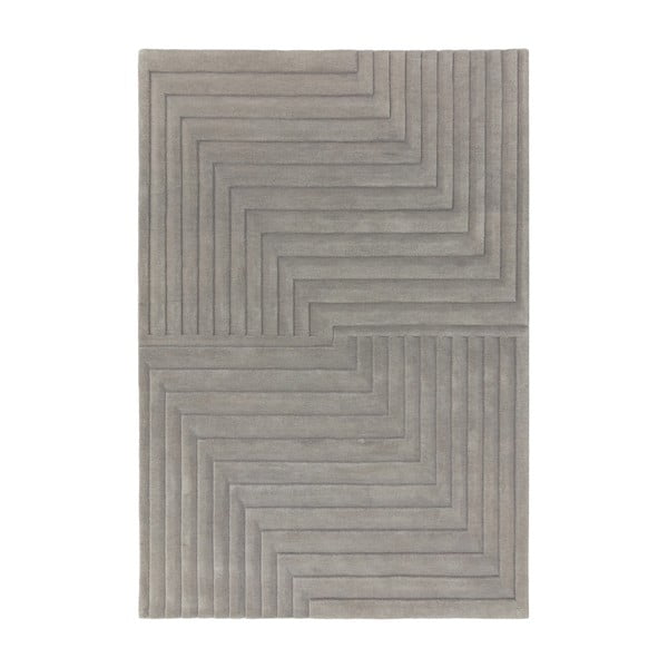Siva volnena preproga 160x230 cm Form – Asiatic Carpets