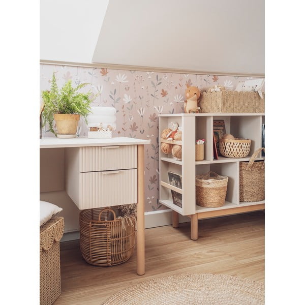 Bež otroški regal 120x40 cm Miloo – Pinio-image-4