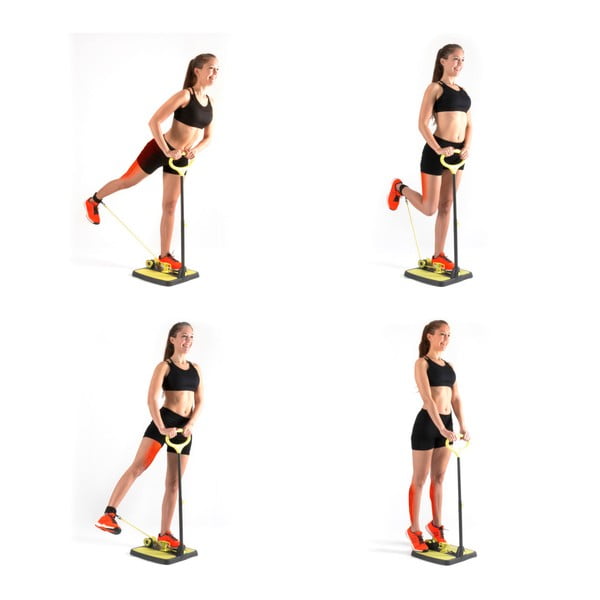 Platforma za krepitev mišic zadnjice in nog z navodili za vadbo InnovaGoods Fitness-image-2
