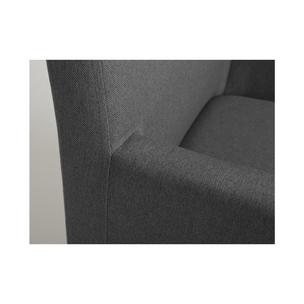 Jekleni sivi fotelj Custom Form Wilton-image-1