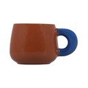 Temno rjava skodelica iz porcelana new bone china 470 ml Coco – ONA