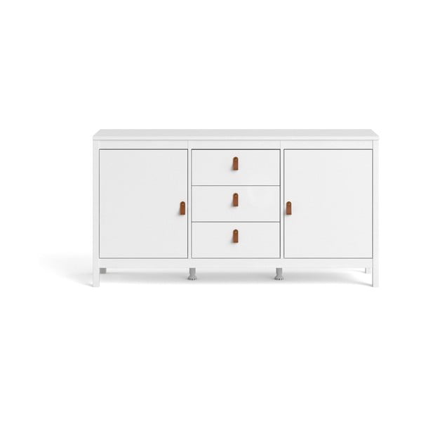 Bela nizka komoda 151x80 cm Madrid – Tvilum