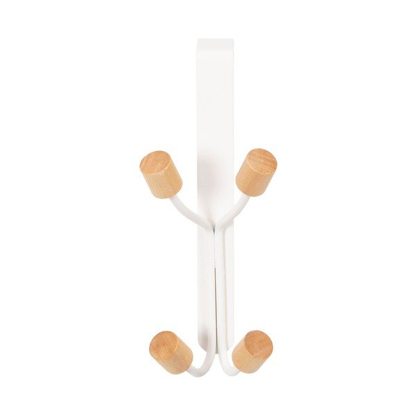 Kovinski obešalnik za vrata s 4 kavlji Compactor-image-2