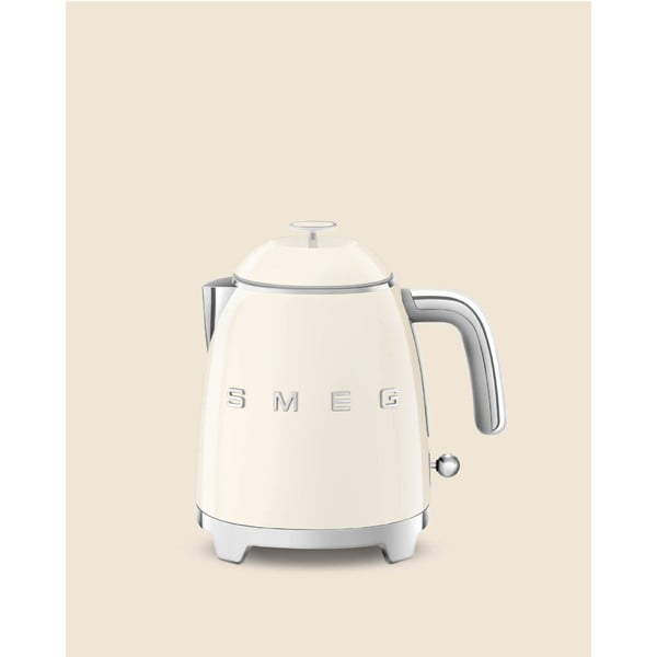 Kremno bel grelnik vode iz nerjavečega jekla 800 ml Retro Style – SMEG-image-3