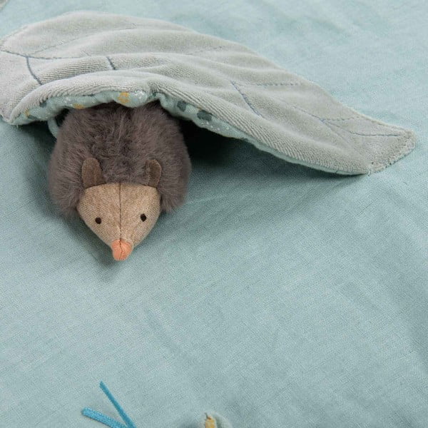 Svetlo zelena otroška igralna podloga Trois Petits Lapins – Moulin Roty-image-2