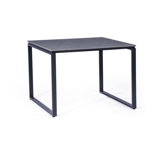 Komplet 2 jedilnih stolov iz ratana Carla in črne mize Strong - Bonami Essentials-image-1