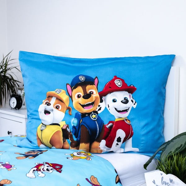 Otroška posteljnina iz mikrovlaken 140x200 cm Paw Patrol – Jerry Fabrics-image-3