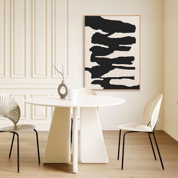 Akustična 3D slika z okvirjem 90x120 cm Frequency 2 – Malerifabrikken-image-1