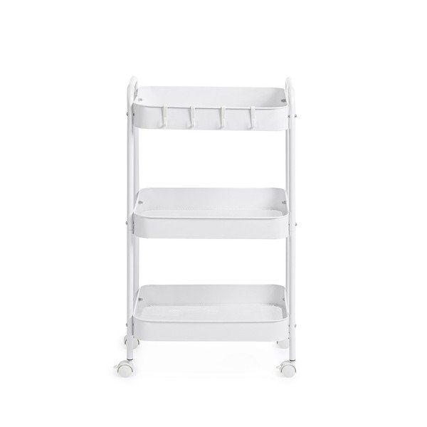 Kovinski servirni voziček na kolesih 29,5x41 cm Leiky – Yes Everyday