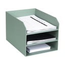 Zelen kartonast organizator za dokumente Trey Canvas Paper Laminate – Bigso