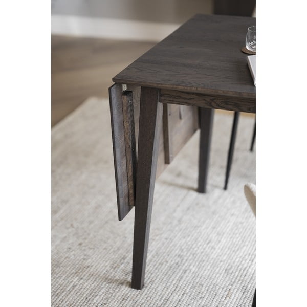 Raztegljiva jedilna miza iz hrastovega lesa 80x80 cm Filippa - Rowico-image-3