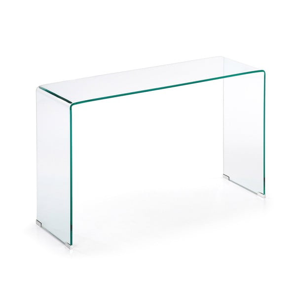 Steklena stranska mizica 40x125 cm Burano – Kave Home