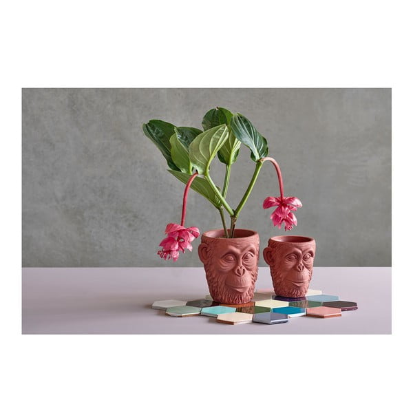 Betonski okrasni cvetlični lonec ø 19 cm Calbe – Villa Collection-image-1