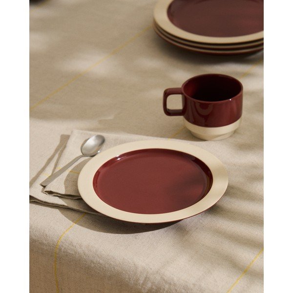Bombažen/lanen namizni prt 170x250 cm Ulaen – Kave Home-image-2