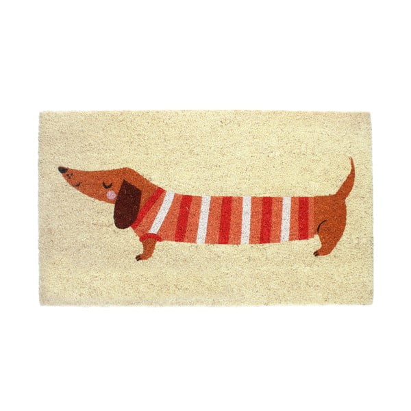 Predpražnik iz kokosovih vlaken 43x73 cm Sausage Dog – Rex London