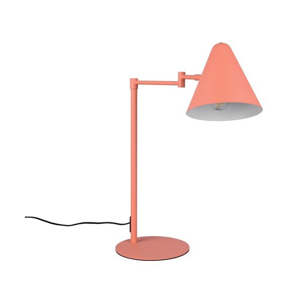 Oranžna namizna svetilka z upogljivo konstrukcijo (višina 50,5 cm) Cosima – Trio