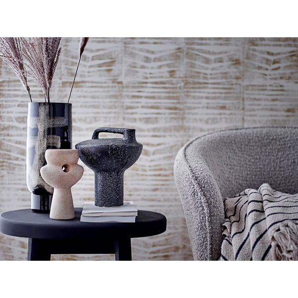 Vaza iz bež terakote Bloomingville Ngoie, višina 17 cm-image-3