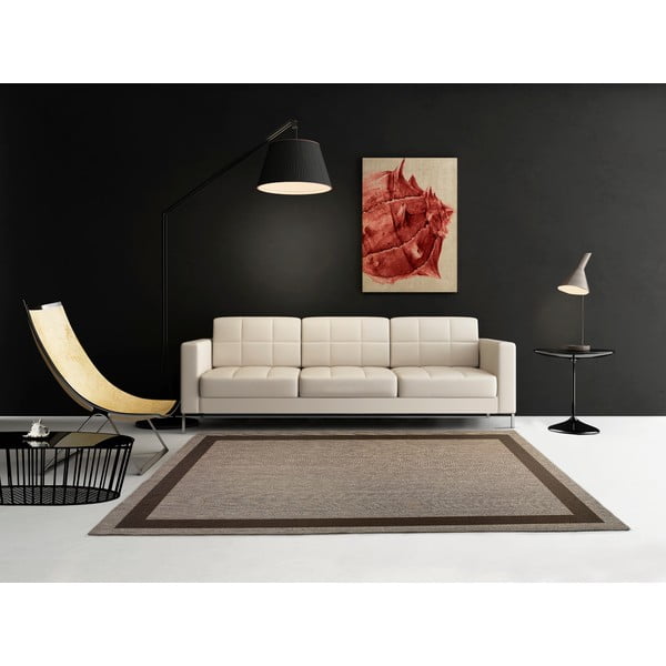 Rjava in bež zunanja preproga Universal Technic, 100 x 150 cm-image-1