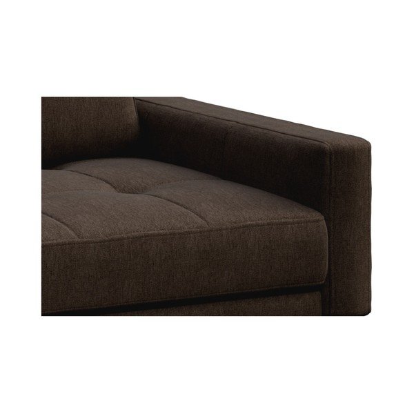 Rjava kotna zofa MESONICA Musso Tufted, levi kot-image-4