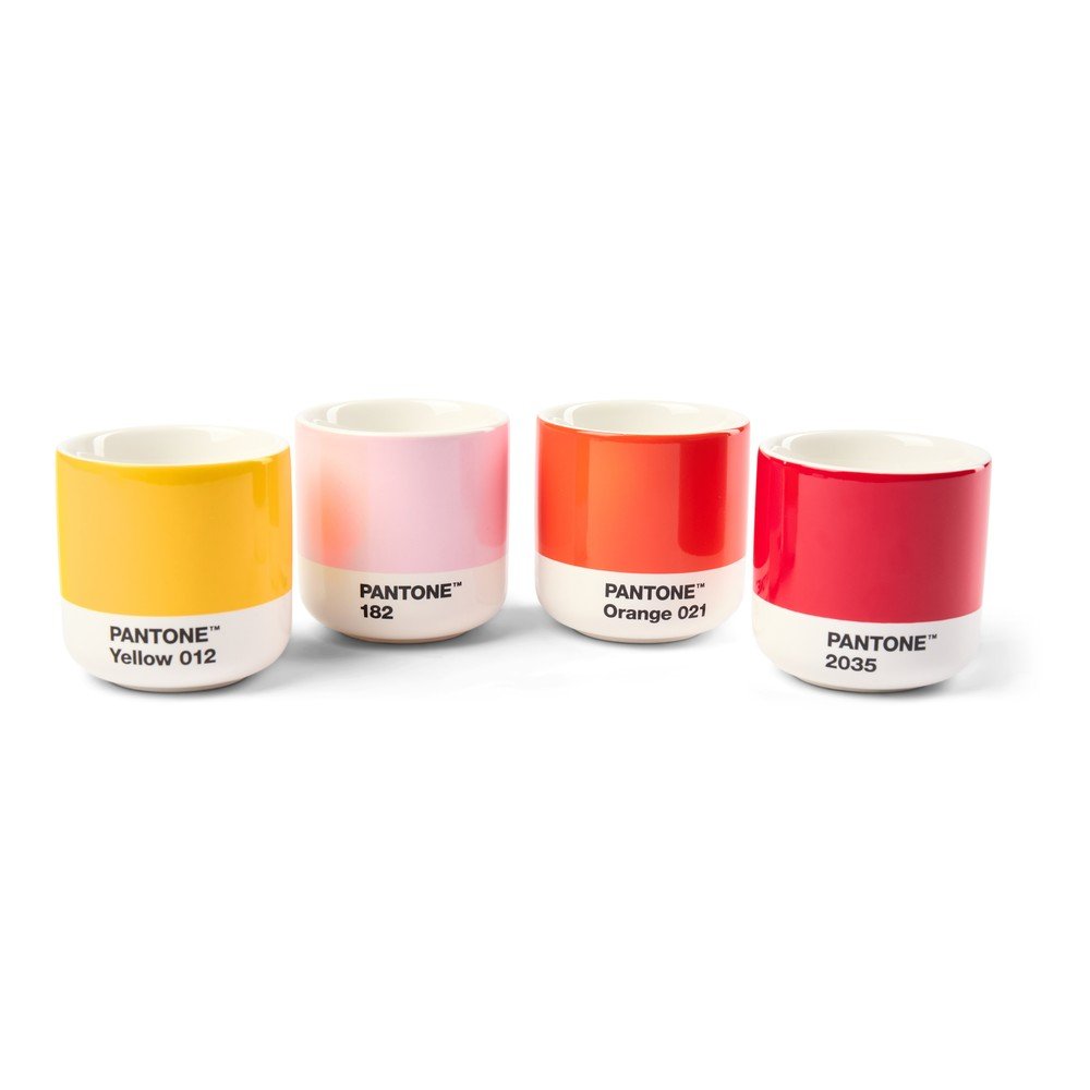 Porcelanaste skodelice v kompletu za espresso 4 ks 100 ml Macchiato