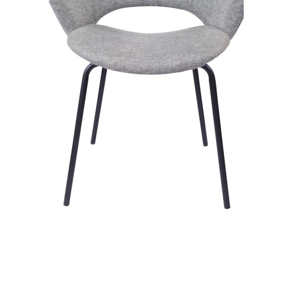 Svetlo sivi oblazinjeni jedilni stoli v kompletu 2 ks Rowley – Unique Furniture-image-4