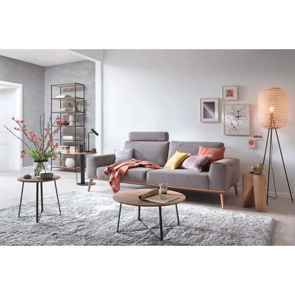 Črna LED zatemnitvena namizna svetilka (višina 48 cm) Stina – Fischer & Honsel-image-3