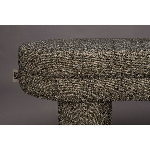 Rjava klop iz tkanine bouclé Fern – Dutchbone-image-1