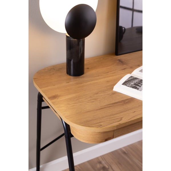 Pisalna miza z mizno ploščo v hrastovem dekorju 60x120 cm Blueton – Actona-image-2