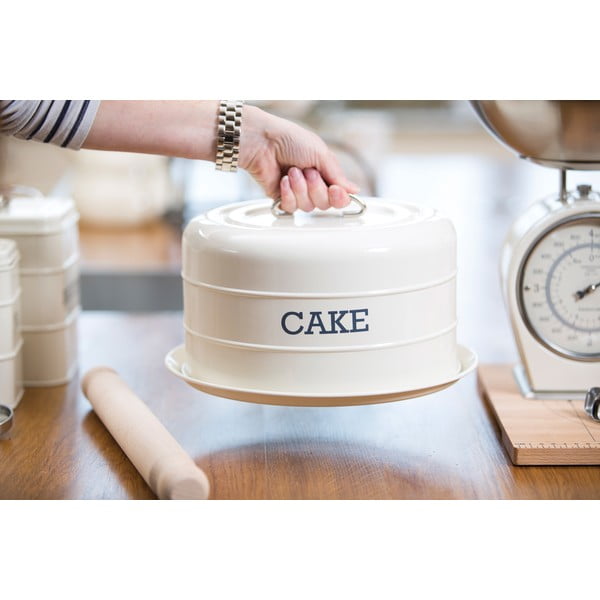 Jeklena posoda za shranjevanje za torto Living Nostalgia – Kitchen Craft-image-1