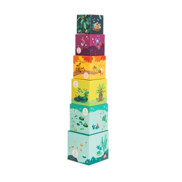 Stolp iz kock Dans la Jungle - Moulin Roty-image-3