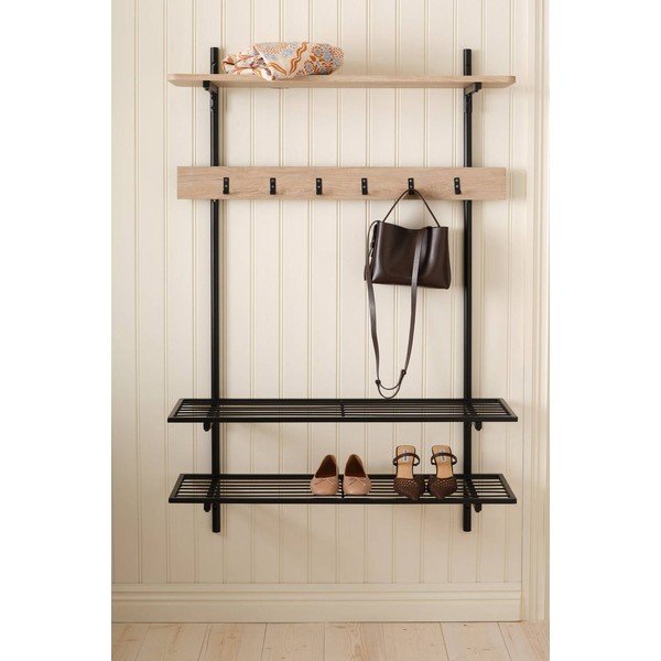 Bež kovinski set za hodnik 100x150x25 cm Gilda – Ellos Home-image-1