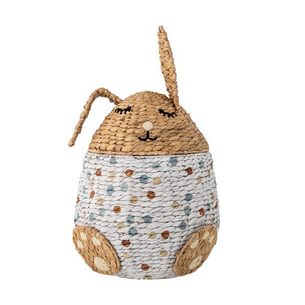 Otroška škatla za shranjevanje iz vodne hijacinte ø 35x60 cm Villja – Bloomingville Mini