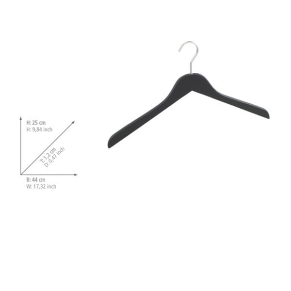 Leseni obešalniki v kompletu 5 kosov Paris - Wenko-image-2