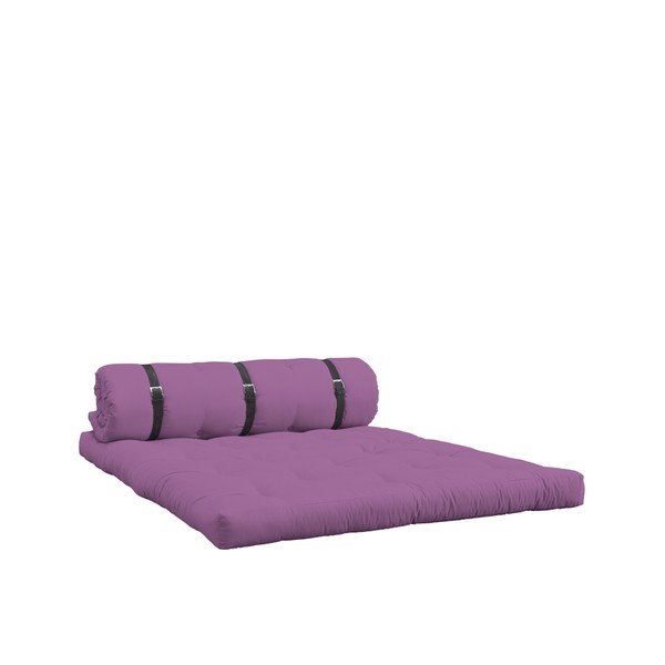 Variabilni kavč z usnjenimi pasovi Karup Buckle Up Taffy Pink-image-4