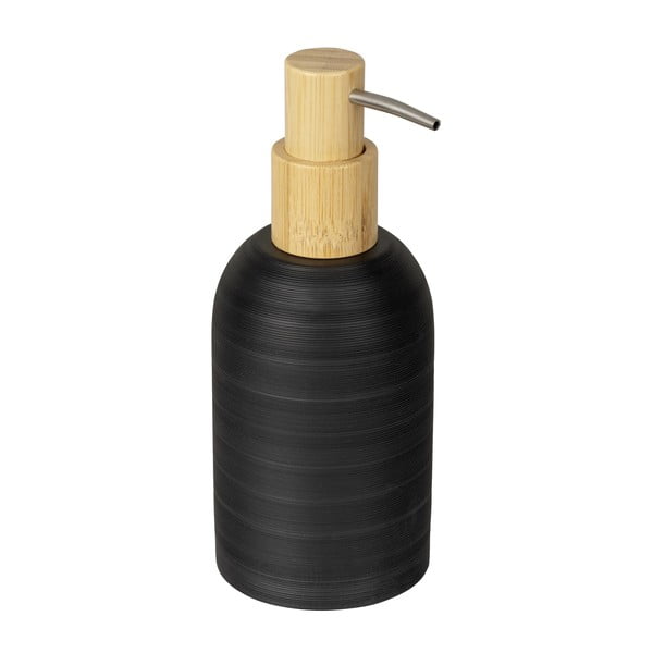 Črn dozirnik za milo iz poliresina 250 ml Altavalle – Wenko