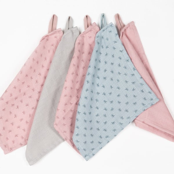 Krpice za umivanje iz muslina v kompletu 5 ks Lil Planet – Roba-image-4