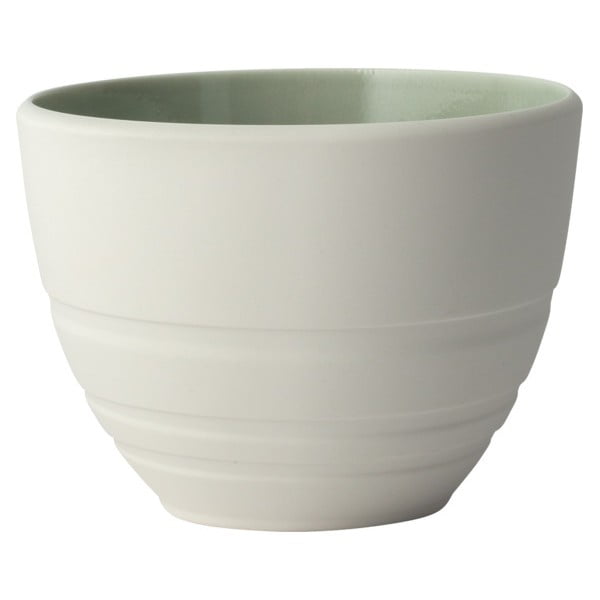 Zeleno-bela porcelanasta skodelica Villeroy & Boch It's my match, 450 ml