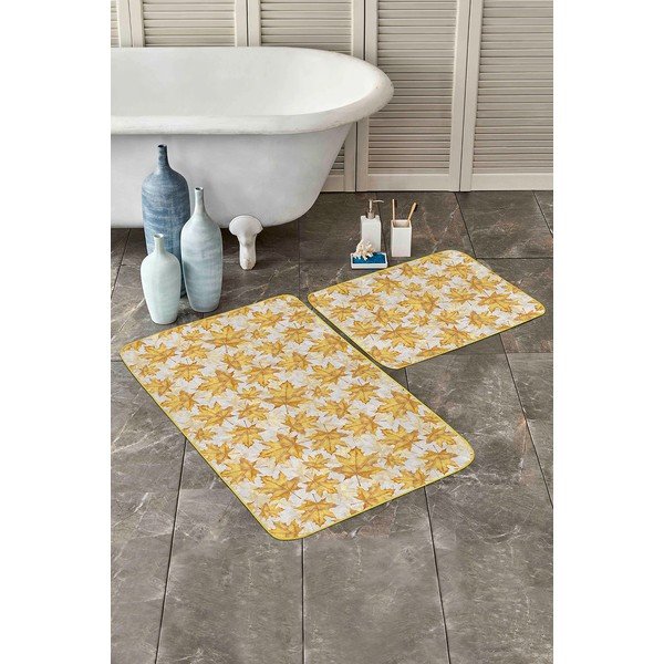 Rumene kopalniške preproge v kompletu 2 ks 60x100 cm – Mila Home-image-3