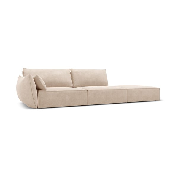Bež ležalnik (levi kot) Vanda – Mazzini Sofas-image-2