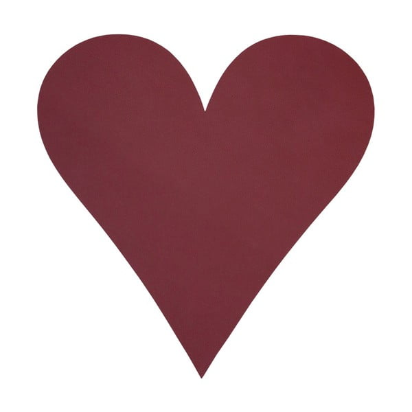 Pogrinjek iz eko usnja 30x30 cm Heart Nupo – LIND DNA