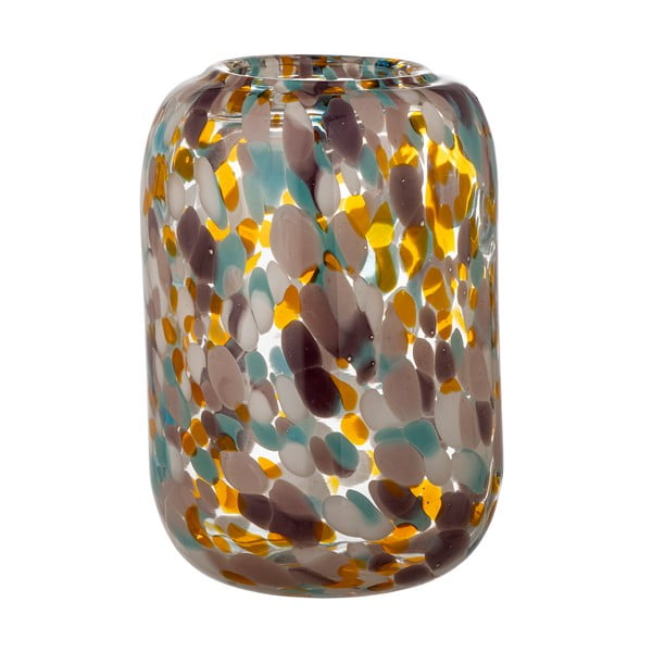 Steklena ročno izdelana vaza (višina 18 cm) Vidia – Bloomingville-image-1
