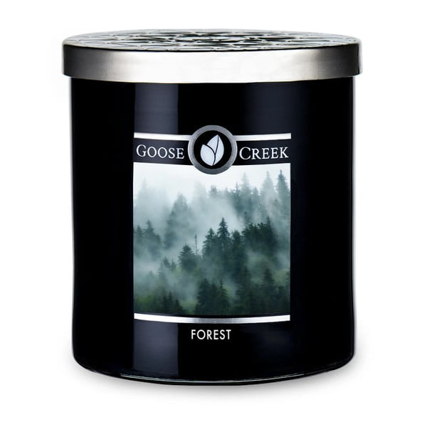 Dišeča sveča v stekleni škatlici Goose Creek Men's Collection Forest, 50 ur gorenja