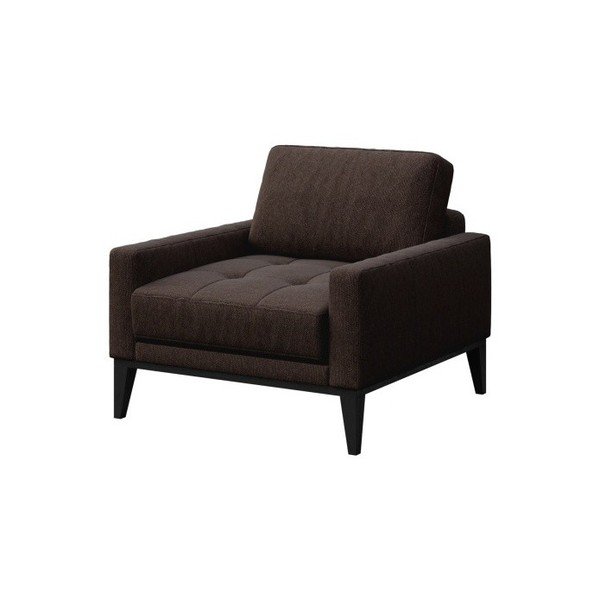 Čokoladno rjav fotelj MESONICA Musso Tufted-image-2