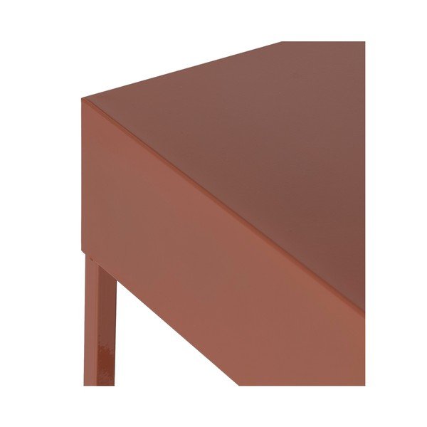 Nočna omarica v barvi terakote Nara – Ixia-image-4