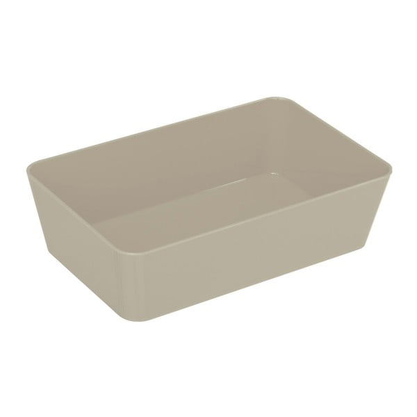 Sivo-rjava škatla za shranjevanje Wenko Candy, 22 x 14 cm