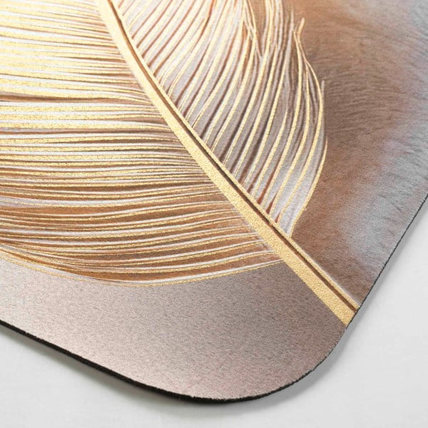 Svetlo rjava kopalniška preproga 50x120 cm Angelica – douceur d'intérieur-image-3