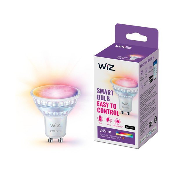 LED pametna žarnica z žarnico GU10, 5 W – WiZ