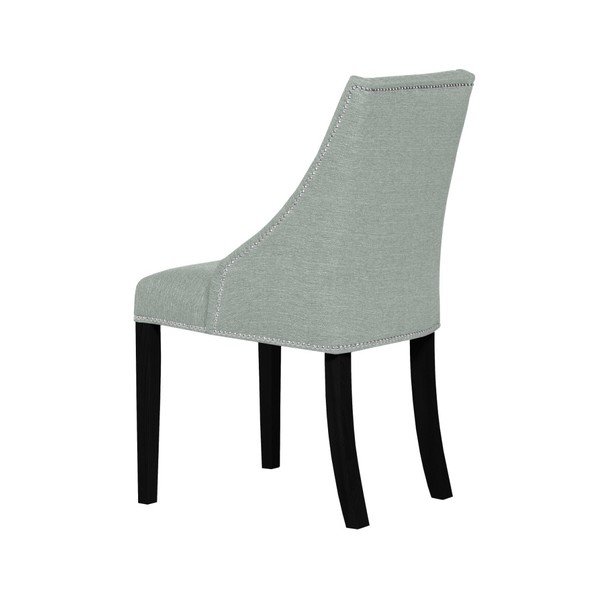 Mint zelen stol s črnimi bukovimi nogami Ted Lapidus Maison Patchouli-image-3