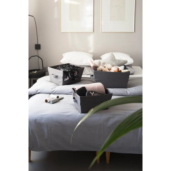 Tekstilna košara za shranjevanje 26x35x19 cm Soft Storage – Bigso Box of Sweden-image-1